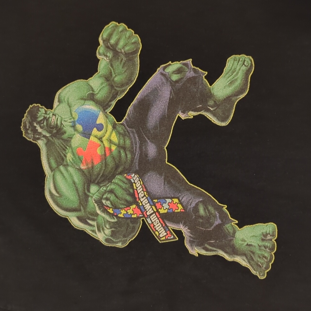 Autism Hulk T Shirt - Picture 2 of 4